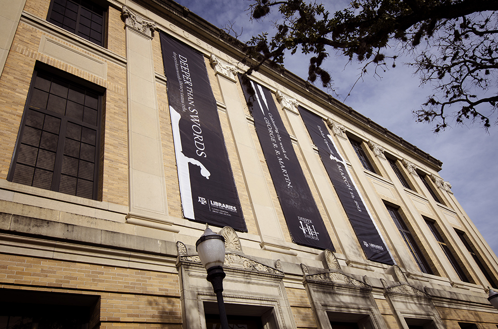 Custom building banners