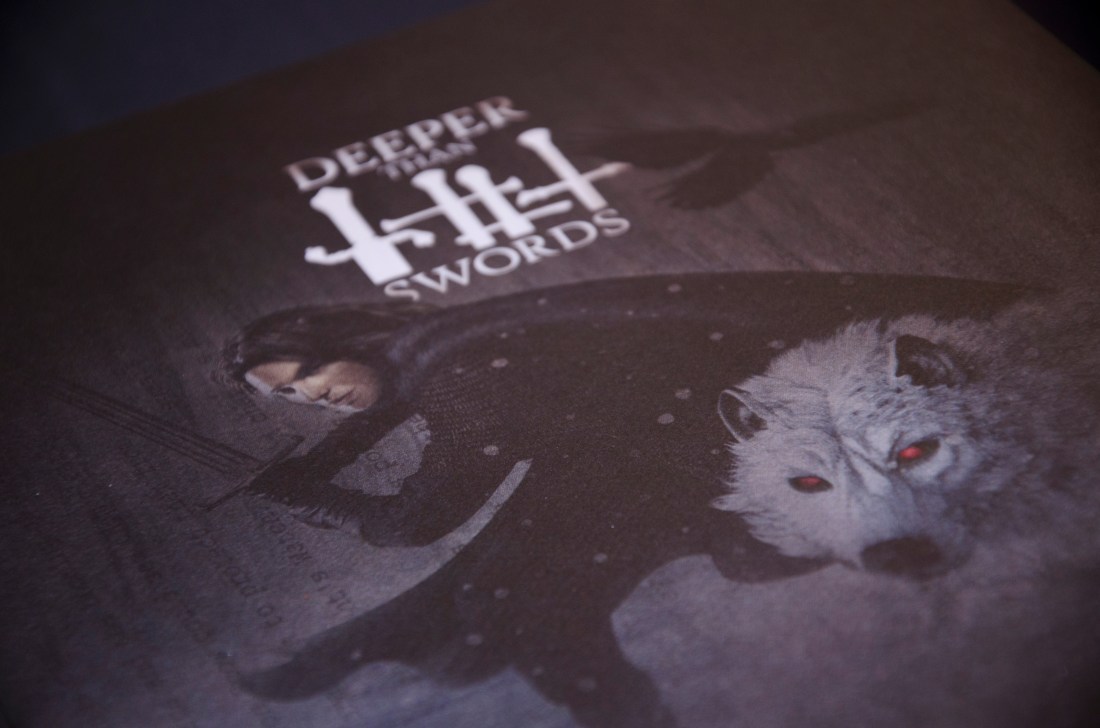 Deeper Than Swords catalogue cover