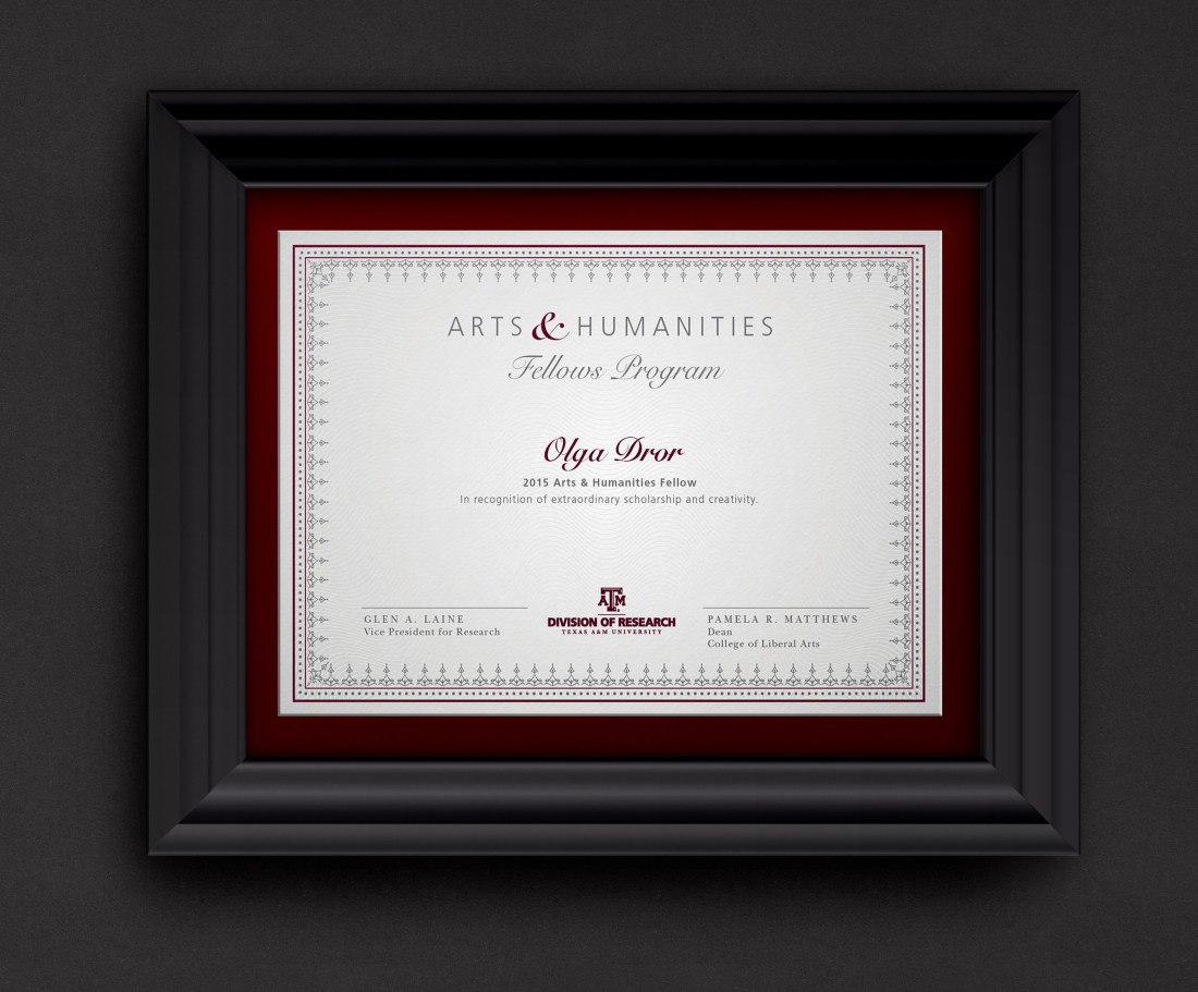 A&H Materials - Certificate