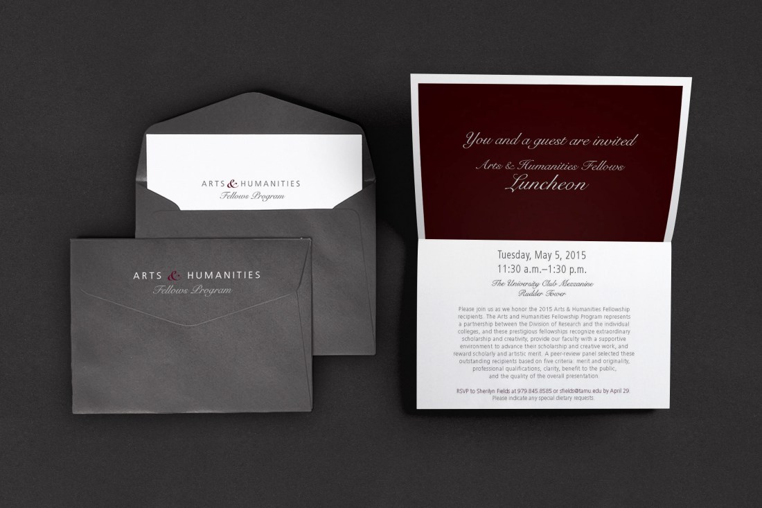 A&H Materials - Print Invitation